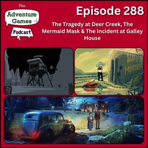 Little_Writer's tweet photo. @Cressup takes over the job of host for this latest episode of the @Adventgamepod introducing our new member: @VictoriaSykes1! Together with Kieran Child, we're reviewing games by @Sparrowland_dev, @eviltrout  and @SFBDim!
https://t.co/RZpYOIAPKe https://t.co/xxJ3oKCvLn