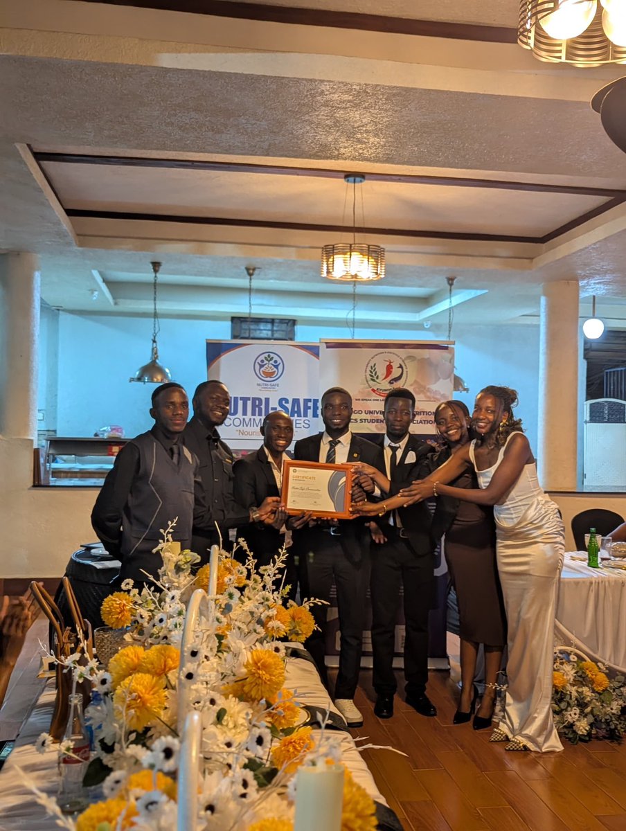 angulo_mlk's tweet photo. We also celebrate our student led initiatives @DFI_ug and @Nutrisafe_org 
for bagging the awards and being committed, consistent and being a model for our members. https://t.co/7TbBQUlEpU
