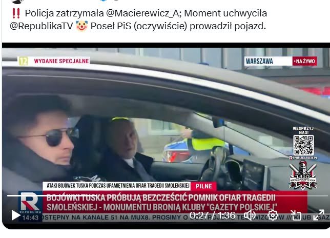 ArkadiuszSzczu2's tweet photo. Poznajcie! Oto Adrian De La Torre Widelski, bandyta od @Macierewicz_A Członek zarządu stowarzyszenia @WolniPolacy24 
Długo się ukrywał za tymi okularami. Nawet w nocy je nosi!
To nie pierwszy jego wyskok. Ma już kilka spraw o naruszenie nietykalności, w toku.
Ta jest następna! https://t.co/ETZpqywdj5