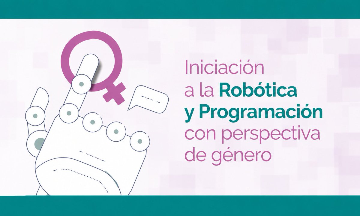 educaINTEF's tweet photo. 📢 Ya está disponible la guía «Iniciación a la robótica y programación con perspectiva de género» del @InstMujeres 

🤖 Recursos STEAM para enseñar robótica e IA sin sesgos de género

👉Descárgala aquí: https://t.co/BrNILY4zoy https://t.co/KOankbfuAU