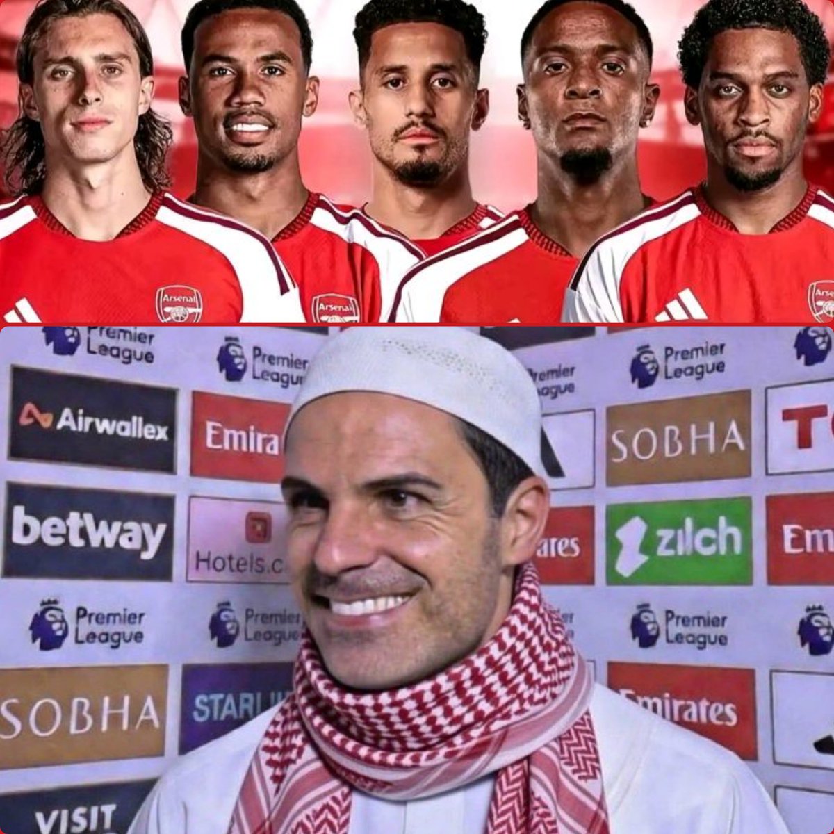 _IanAFC's tweet photo. One day opponents will taste this Arsenal's back five. https://t.co/NDU59Qf2fh