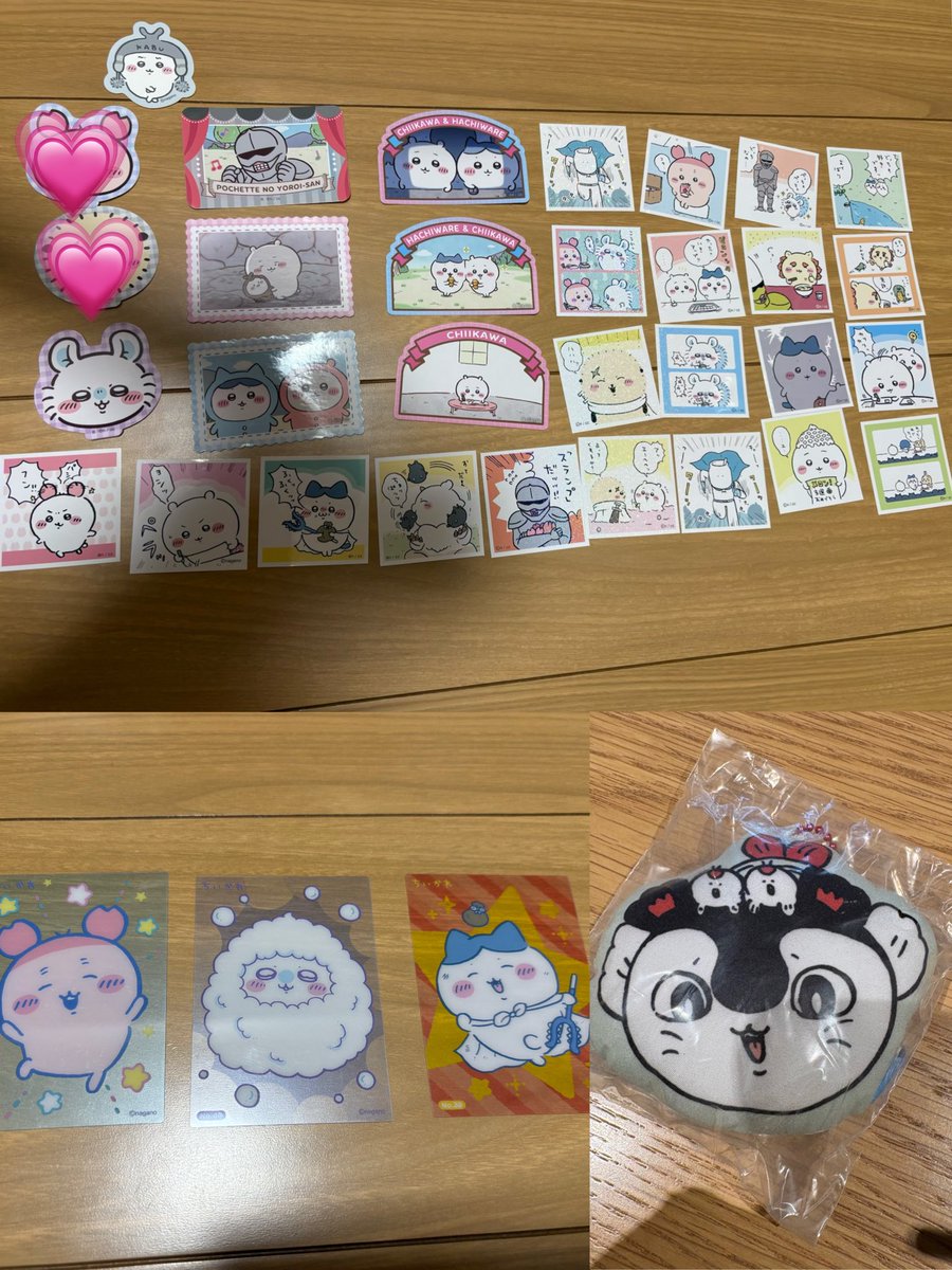 gene7ex's tweet photo. 【交換】　ちいかわ　ガチャ　ダイカットステッカー　ポーチ クリアカード
譲:画像1.2.3（韓国ガチャ）
   ダイカットポーチ（ハチワレ）

求:映画特典うさぎ
　その他未所持うさぎ
異種交換
新宿手渡しor郵送

お声がけよろしくお願いいたします。

古本屋　ラッコ　セイレーン https://t.co/8ALxrFjdWd
