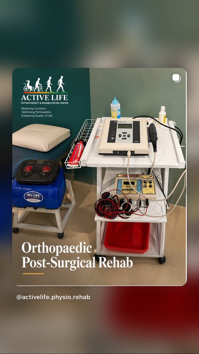 ALPhysioRehab's tweet photo. 🦴 Orthopaedic &amp; Post-Surgical Rehabilitation

Recovery after surgery involves more than rest. physiotherapy can help restore mobility, strength and functional independence through progressive rehabilitation.

Move. Heal. Live Better.

#Physiotherapy #PostSurgicalRehab #OrthoReha https://t.co/PXThYynFT7