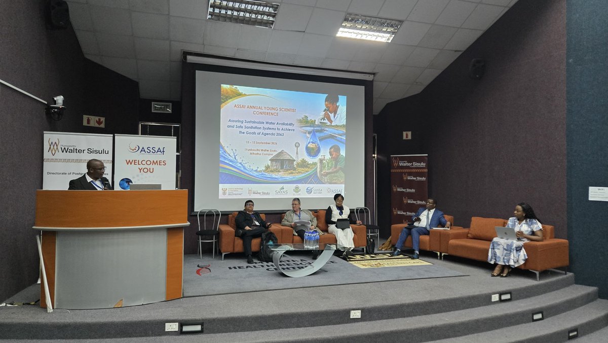 ASSAf_Official's tweet photo. 🔬🌍 Day 1 of #AYSC2026 is underway!

We’ve kicked off with inspiring opening remarks, welcome addresses, partner reflections and keynote addresses, bringing young scientists together to share ideas and shape Africa’s future. 💡🤝

Stay tuned! 🚀

#ASSAf #YoungScientists https://t.co/VIGcpIKWMq