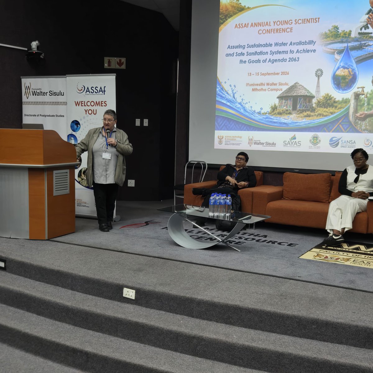 ASSAf_Official's tweet photo. 🔬🌍 Day 1 of #AYSC2026 is underway!

We’ve kicked off with inspiring opening remarks, welcome addresses, partner reflections and keynote addresses, bringing young scientists together to share ideas and shape Africa’s future. 💡🤝

Stay tuned! 🚀

#ASSAf #YoungScientists https://t.co/VIGcpIKWMq