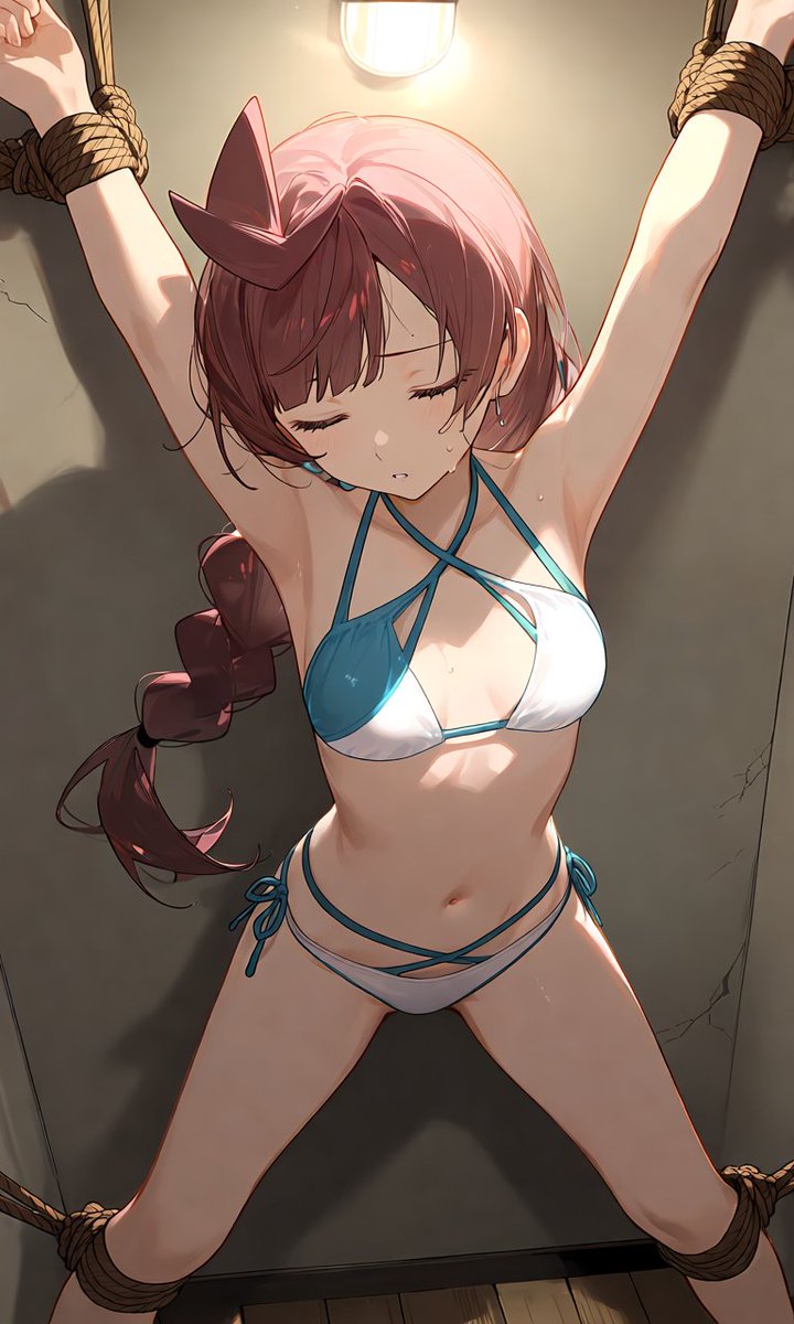 KnockoutsPoke's tweet photo. Chloe from the Pokémon Anime, tied up while knocked out unconscious
#tiedup #puttosleep #sleep #passedout #knockedout #unconscious #pokemon #pokemonanime #anipoke #chloe #koharu
Could you please participate in this Pokémon Anime Major Characters Poll?
https://t.co/U0sbZP4FvJ https://t.co/57riYiMEco