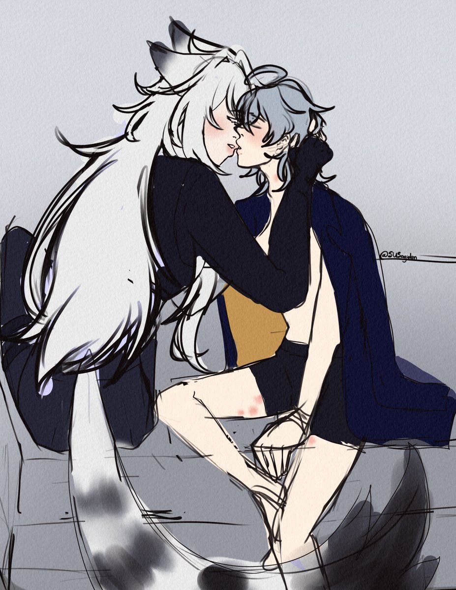 susagiden's tweet photo. Kiss me before you leave...
my contribution before bed to #sevwise ๐ฅน https://t.co/G8l6ZWVZDv