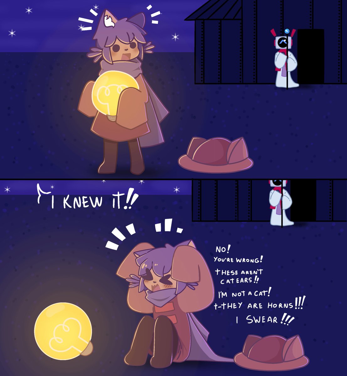 KHAMIMOAKA's tweet photo. The Hidden (Not So Hidden) Truth of the Messiah 😺😾

(soon finaly  I will be able to play endacopia :D )

#Oneshot #Oneshotgame #Oneshotfanart https://t.co/9OSpj0gYJU