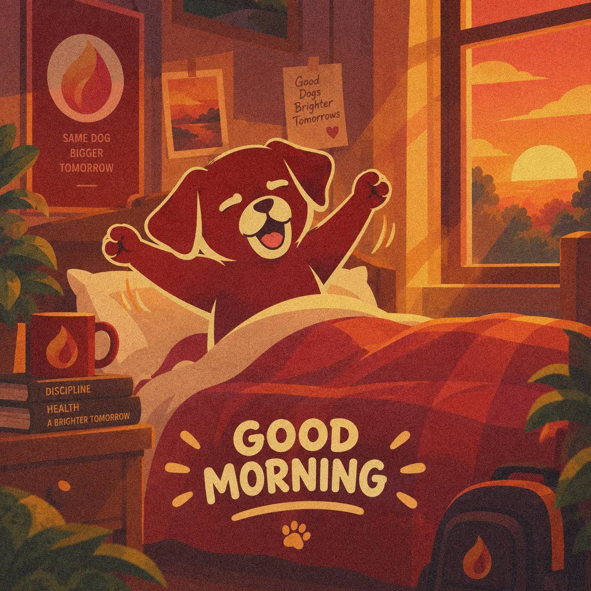 Emberdogmet's tweet photo. $EMBERDOG MORNING WOOF WOOF https://t.co/m1LsqZBFlb