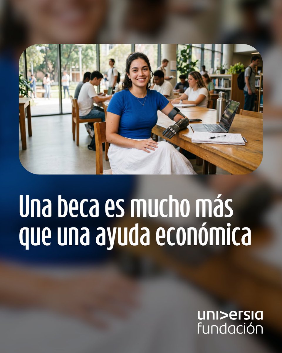 FUniversia's tweet photo. ⏳ ¿Aún no has pedido tu Beca Fundación Universia? 300 ayudas de 1.000 € para estudiantes con discapacidad de Grado, Máster, Doctorado y FP

👉 Solicítala antes del 28 de septiembre https://t.co/ffgWo81GCh

#BecasFundaciónUniversia #ÚltimosDías https://t.co/HyOFJWKz7u
