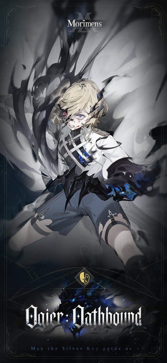 MorimensOfcl's tweet photo. Morimens┊V2.6.1 New Awakener✦Ogier: Oathbound

"The formless power keeps churning... It's harder to master than I imagined."
"Even so, I will guard you with this broken body. Please give the order... if you can still trust me."
✦ Ogier: Oathbound VA: Otowa Rina

#Morimens #Ogier #OgierOathbound
✦ GooglePlay：https://t.co/gR27Qnzwzf
✦ AppStore：https://t.co/ezJXMAnGGM
✦ Steam：https://t.co/gAVYazONQr