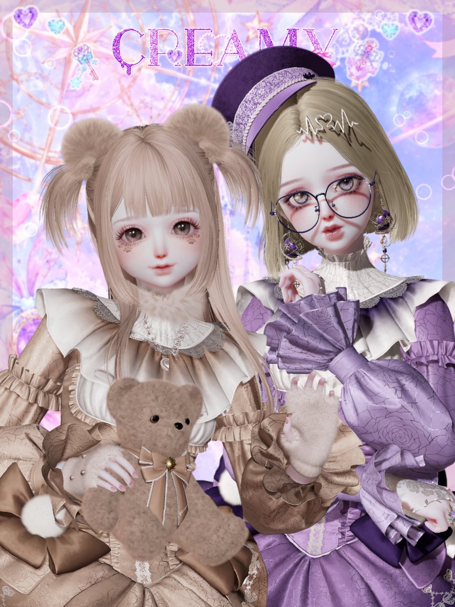 rnxuxx's tweet photo. きれいなお顔でドジっ子ちゃんだなんて
最高すぎるもかちゃんのお隣🧸⚯˶

ちゃっぴーが考えてくれた
かわいい設定も🪄︎︎◝✩alt

#eat_CREAMY https://t.co/T7BiKidAqS