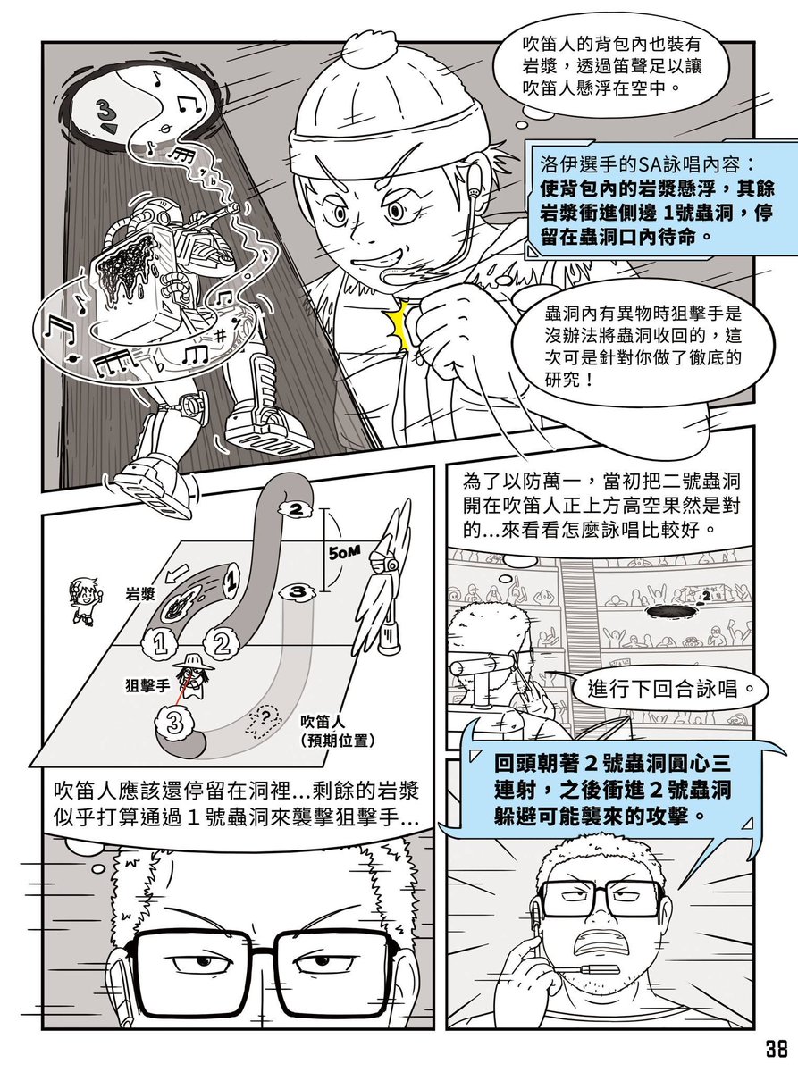 hulaking's tweet photo. 詠唱回合戰 P38 
#詠唱回合戰 #呼拉王 #台漫 https://t.co/pLxxSquHmd