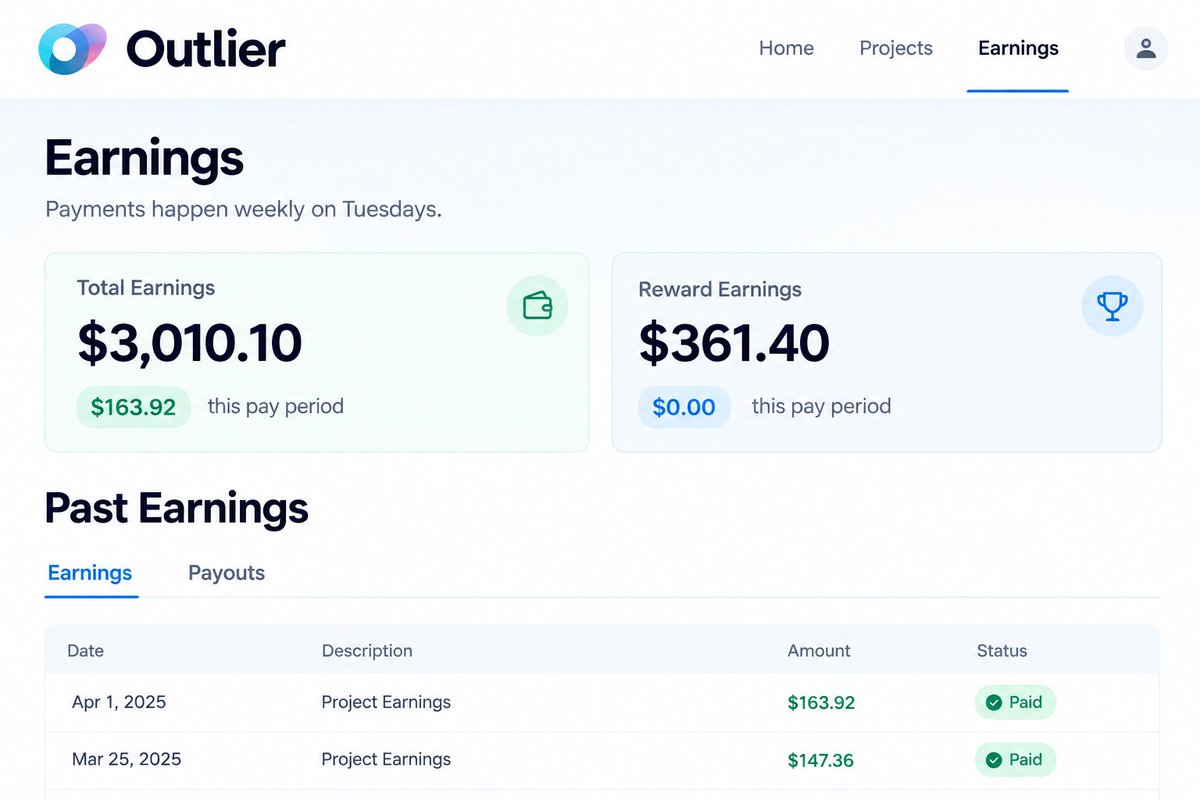 PaulFelixvv's tweet photo. Looking for more opportunities with UK 🇬🇧 and USA 🇺🇸 projects on Outlier. Ready to put my skills to work and contribute to exciting AI projects. 🚀

#Outlier #AI #UK #USA #RemoteWork #AIOpportunities https://t.co/y4UcQV7fl8