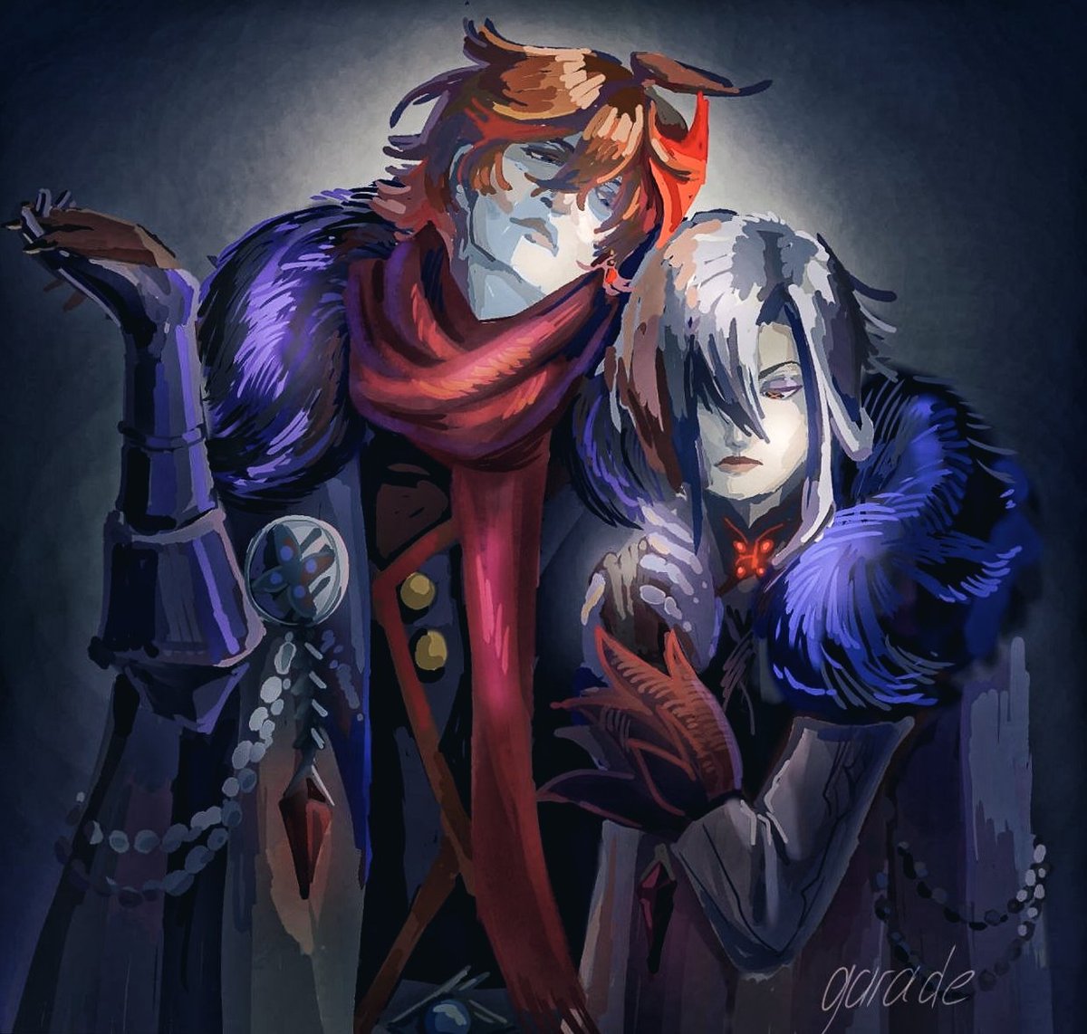 Garadez6tj's tweet photo. #GenshinImpact #tartaglia #child #arlecchino #harbinger https://t.co/2DG0SJLsd8