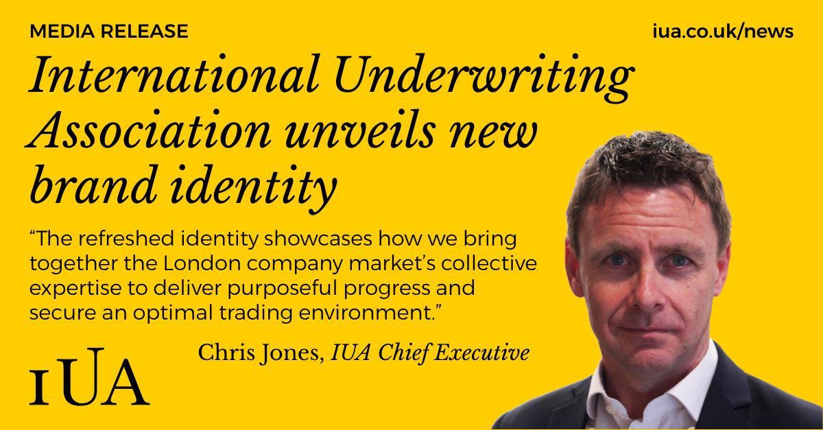 IUAofLondon's tweet photo. Media Release: The International Underwriting Association (IUA) has launched a new brand identity, marking a significant milestone in its evolution and reinforcing its commitment to supporting London insurance and reinsurance companies.
https://t.co/9r2GndQpql https://t.co/jV7fmduQQU