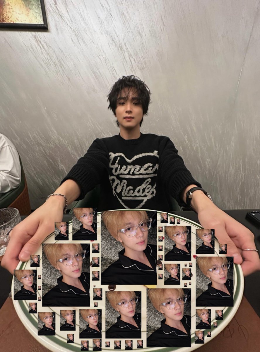 nohyeokiee's tweet photo. enjoy your blondechan meal https://t.co/dRUma7mgBt