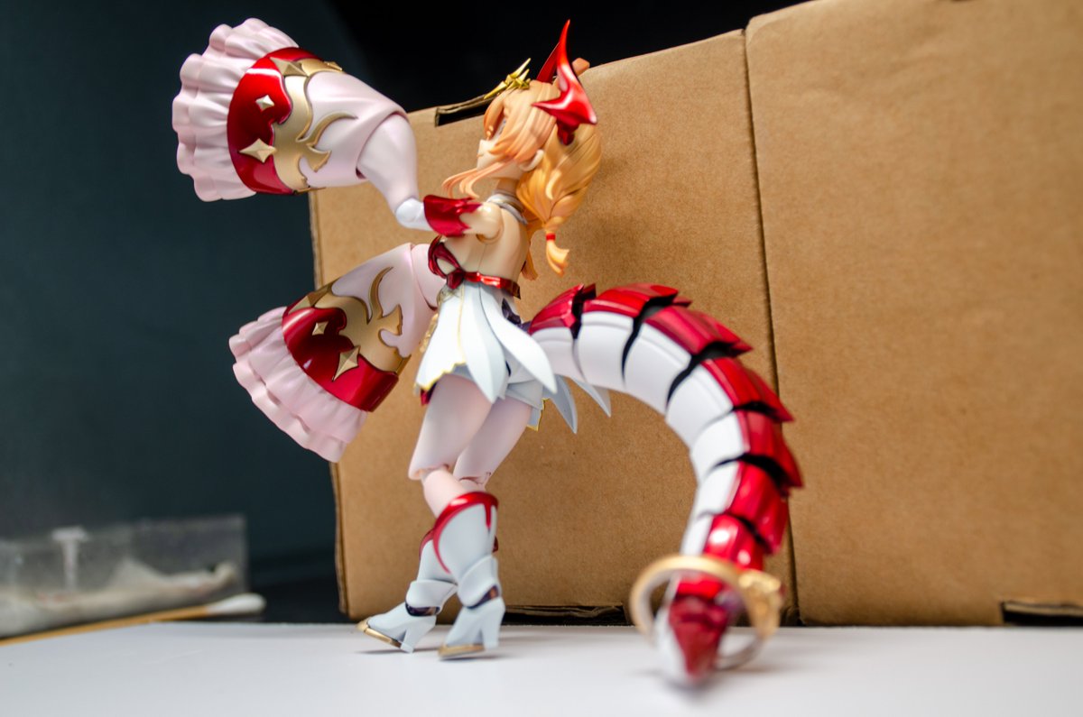 xiezhilingyu's tweet photo. 可爱的龙娘!
Gii repaint!
#��ルカナディア #Kotobukiya #Arcanadea https://t.co/X9Mh2qu8pV