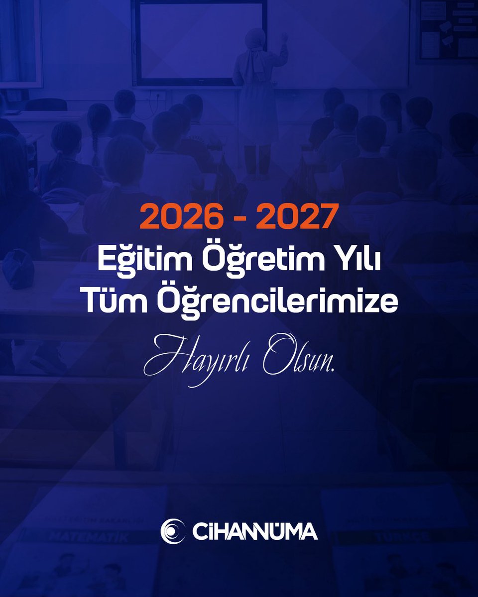Cihannumader's tweet photo. Yeni eğitim öğretim yılının ülkemize ve milletimize hayırlı olmasını temenni ediyor, tüm öğrencilerimize başarılar diliyoruz. https://t.co/6mHIQOW33H