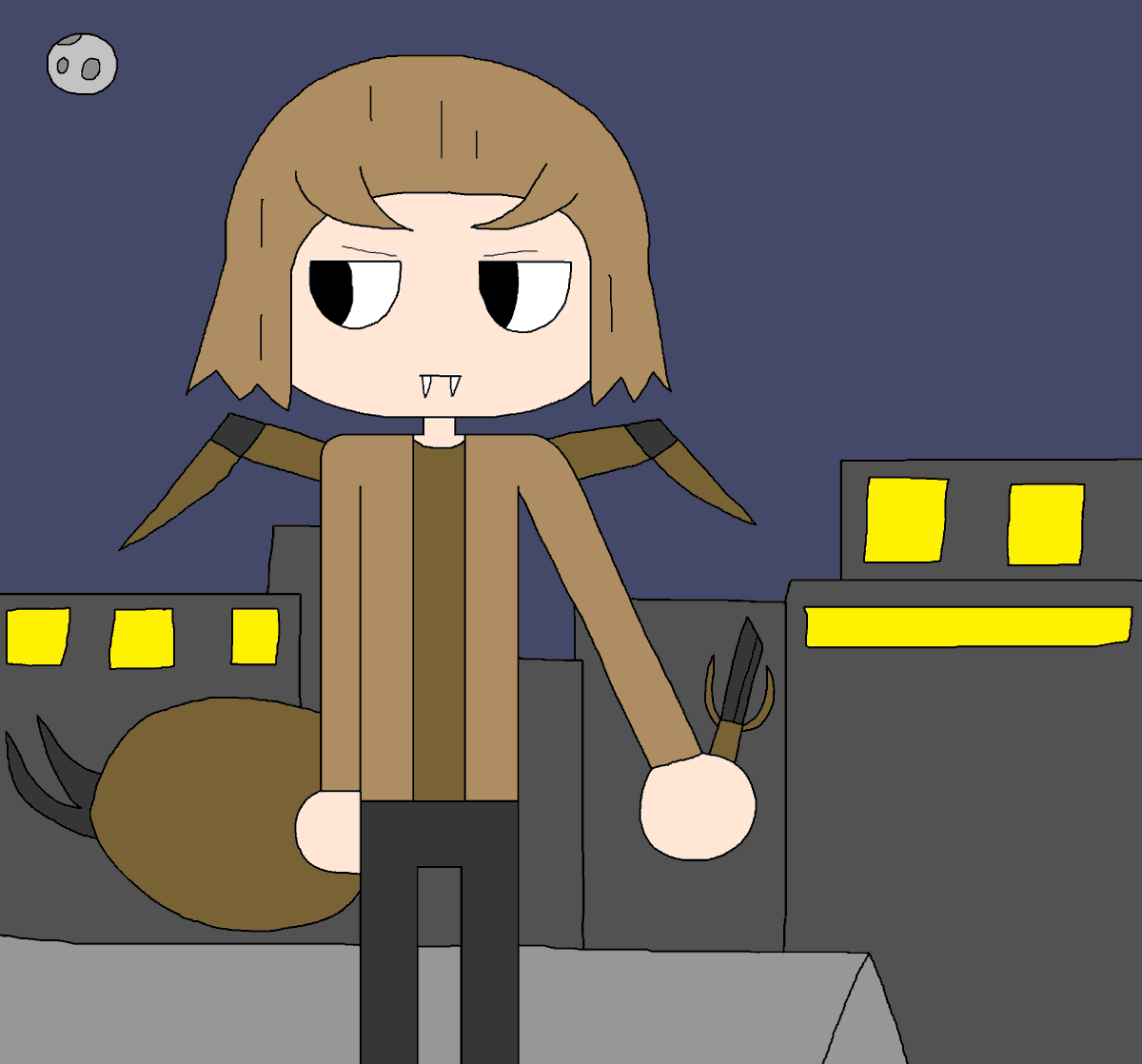 BlueBirdGaming2's tweet photo. Been busy with college exam lately, so here is Nathan in the skyscrapers at night
#OC #OriginalCharacter #擬人化 #蜘蛛 #オリジナルキャラ #うちの子 
https://t.co/Z1pP6VVelf https://t.co/AKozu7l2vf