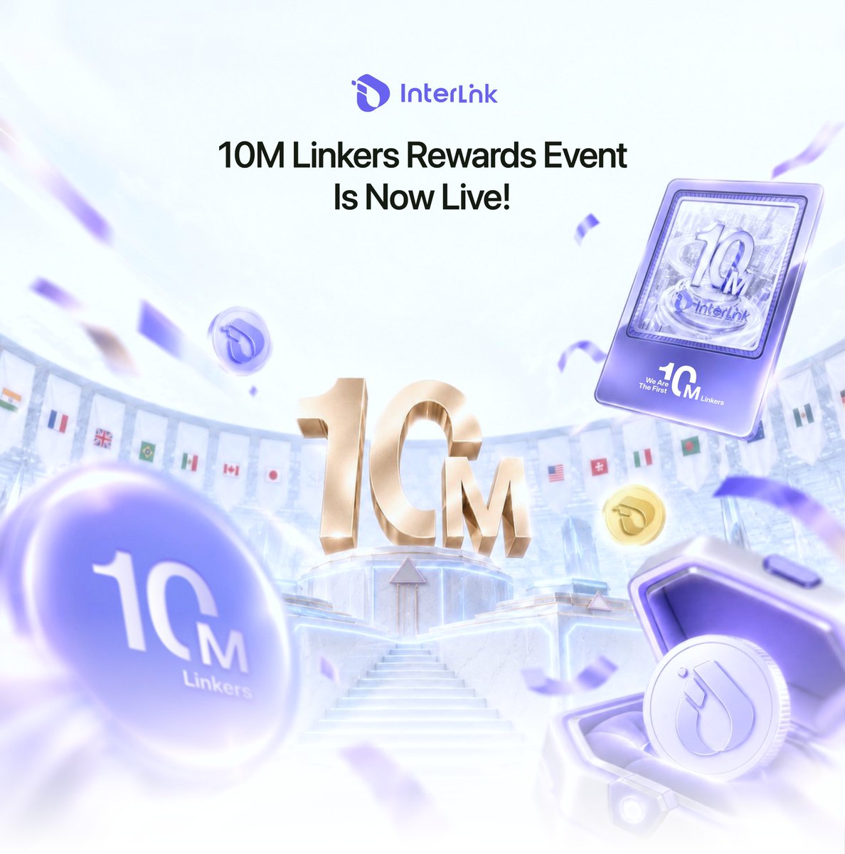 WyattJm198's tweet photo. 10 million Linkers is a milestone worth celebrating, the rewards are ready to be claimed. Completing KYC Step 1, registering before August 1, and holding the required 10,000 ITLG at distribution are key conditions. The deadline is October 12, to claim. Use code 64609 to boost. https://t.co/CFTnrSIYeF