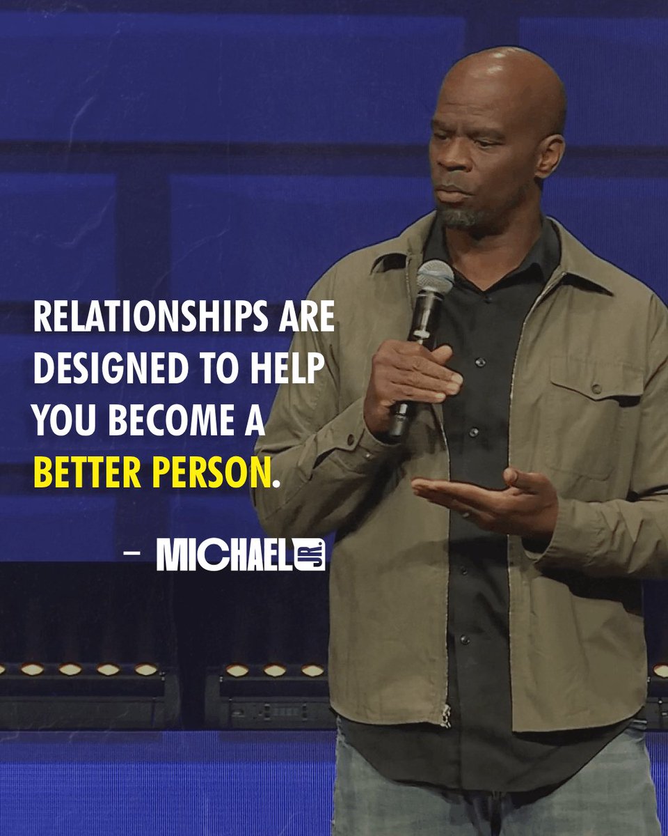 Michaeljrcomedy's tweet photo. Is your relationship helping you become better? https://t.co/hwLr332Pwm