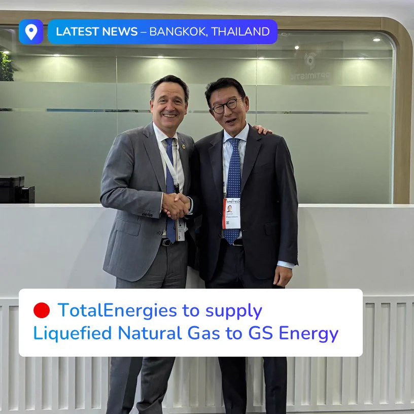 TotalEnergies to supply Liquefied Natural Gas to GS Energy
