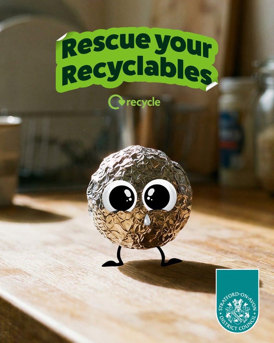 StratfordDC's tweet photo. ♻️ It's Day 1 of #RecycleWeek2026!
We're proud that Stratford-on-Avon District Council is supporting the UK's biggest recycling campaign. Download our app to check what can go in your recycling bin. https://t.co/vMhGEIFx6r