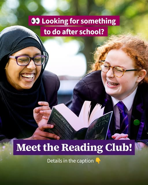 ArkCharter's tweet photo. We're excited to announce that Reading Club is BACK ON for the new school year!!
First meeting details:
Monday 14th September 3:30pm – 4:10pm L209
This is a great opportunity for pupils currently taking part in Fresh Start to read for pleasure and build vocabulary skills. https://t.co/KfzZCsJrdn