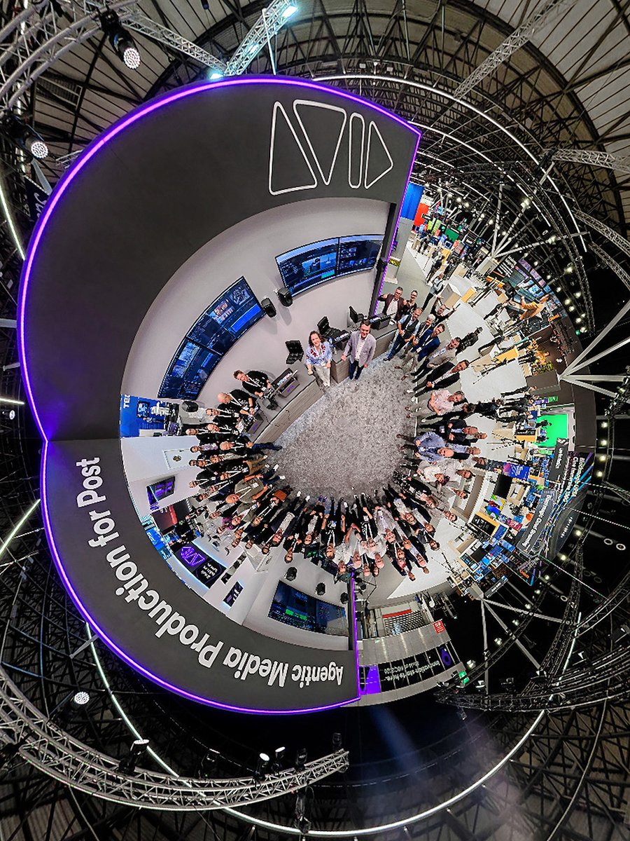 Avid's tweet photo. At IBC2026, we're showing AI-driven production across live and post, built on Avid Content Core. Visit us at Stand 7.B59!
▶️ https://t.co/F9FqmeI4G0
#avid #ibc2026 #ibcshow #newsproduction #postproduction #technology #avidcontentcore #broadcast #agenticai https://t.co/punsVqAPZn