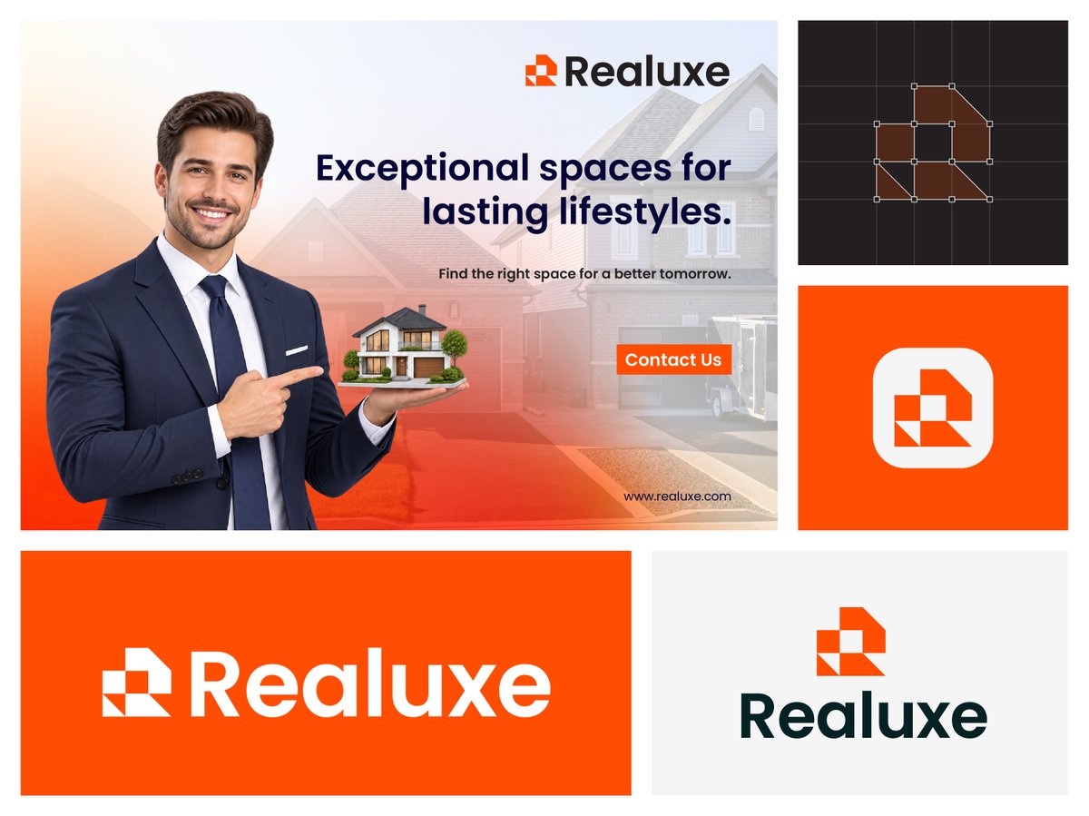 designishkul's tweet photo. A modern real estate identity built around the connection between R and Home. A clean, confident mark designed to represent trust, property, and a place to belong.

#Restate #RealEstate #RealEstateLogo #LogoDesign #BrandIdentity #MinimalLogo #HomeLogo #PropertyBrand #Branding https://t.co/WyyAxaoCxO