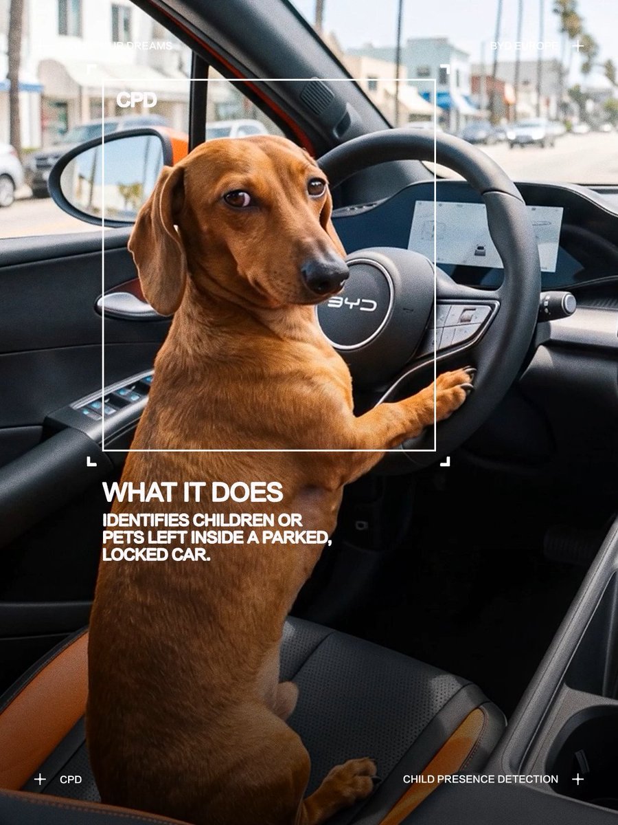 TheBydEurope's tweet photo. Life moves fast and your car should keep up! Our Child Presence Detection system, integrated in all our models, watches over your little ones automatically wherever you go.

#BYD #BuildYourDreams https://t.co/GrXkjboWYr