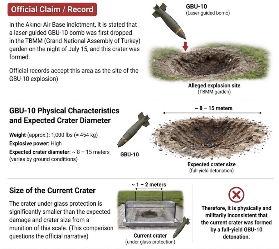 LawyerTuranC's tweet photo. @Egurbas_tr03 Turkey's 9/11
On July 15, 2016, officials said coup plotters bombed Parliament with F-16s.
⚠️Expert Report:
The damage was not from an air bomb. It was caused by explosives placed inside.
#Turkeys911
#Hawkeyes
👇 https://t.co/jCD7BTcHEa