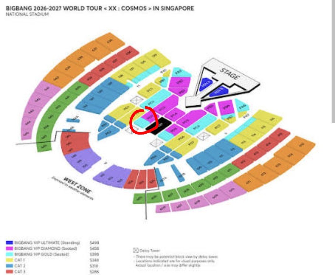 FeVee_I_P's tweet photo. WTS. BIGBANG CONCERT IN SINGAPORE .OCT.17  .pm me for price.  #bigbang #bigbangsingapore https://t.co/V5iRT4V2xt