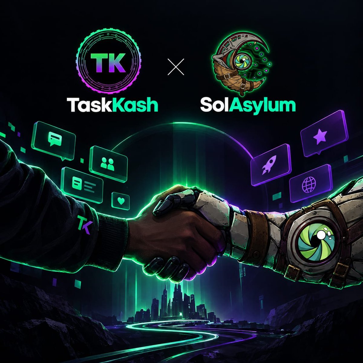 Taskkash's tweet photo. Yesterday's AMA space with @SolAsylum was 💣 

Today, let's keep the conversation going. 

One thing we keep coming back to at TaskKash is this: 

What if every meaningful action you take in a community actually counted? 

The posts you create.
The conversations you join.
The tasks you complete.
The communities you help grow. 

Web3 has plenty of attention. 

What we need is meaningful participation. 

That's the gap we're building to close. 

Projects need real users.
Users deserve to be rewarded for real contribution. 

And we're building where those two meet.⚡️ 

The engagement economy is evolving. 

Are you ready to be part of it? 

#TaskKash