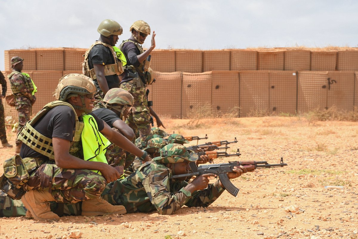aussom_'s tweet photo. As a platoon instructor and trainer, Sgt. Anthony Mutua helps mentor troops and Somali Security Forces in tactical operations, discipline, and mission preparedness.
Read his story: https://t.co/S4AqUYyzDz
#AUSSOMOnTheFrontlines
#ServiceAndSacrifice https://t.co/Jp2tthDxdR