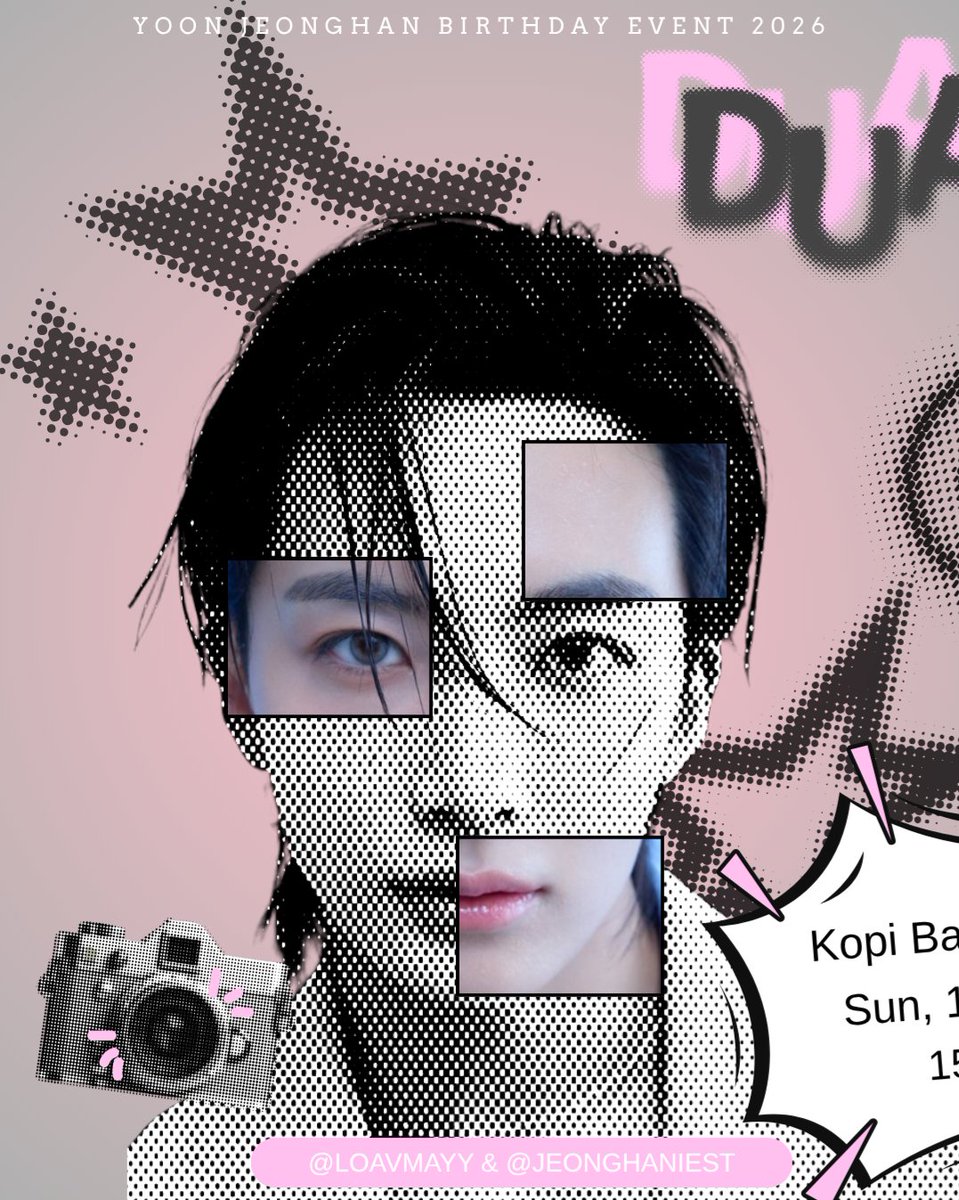 jeonghaaniest's tweet photo. Calling all Carats in Semarang! 🎀
Let’s celebrate Jeonghan’s birthday together! ♡

📅 Minggu, 11 Oktober 2026
🕐 15.00 WIB – END
📍 Kopi Bangga

🎟️ HTM (FnB not included)
Rp25.000 — Tincase only
Rp28.000 — Tincase + Kaca

🔗 https://t.co/ptkYRh2FuR https://t.co/9yQlpSJDEx