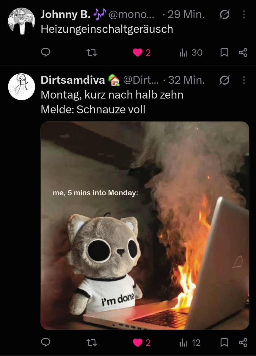 FrauKatinka's tweet photo. #twittertreffer
Der @monogonet
schaltet die Heizung ein, @Dirtsamdiva nutzt alternative Methoden, die Bude war zu bekommen. https://t.co/TzCmDCOZWI
