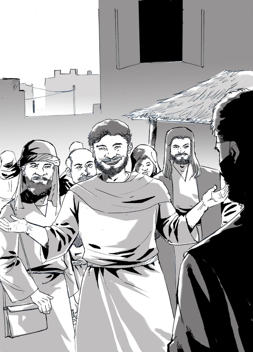 awotosin's tweet photo. Sneak peak from my upcoming book - JUDAS 
#Comic book #indiecomics #Christian book 
NB: I'm currently open for interior and cover art commission. https://t.co/24rjhNXBT6