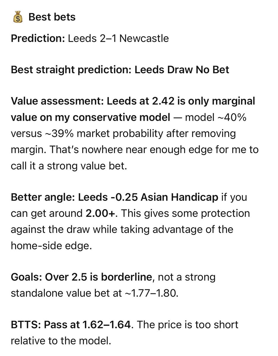 BOOMiO_Stats's tweet photo. Leeds v Newcastle predictions 
#EPL https://t.co/7Aeb8zGGsM
