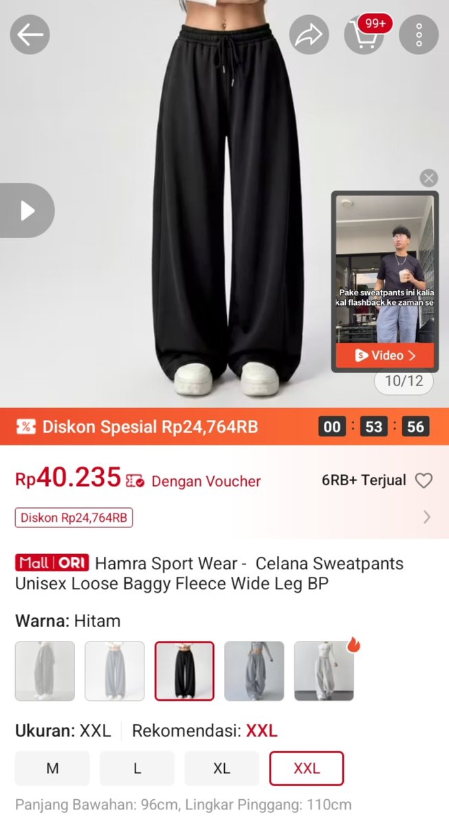 ArumSa5's tweet photo. Nggak mau ngeracunin, tp celana ini senyaman itu 😭 Fleksibel buat gerak, nggak bikin risih, dan gongnya jg msh cakep buat dipakai jln santai🥹 Tadinya beli buat olahraga, skrg mlh kepikiran koleksi semua warna. Fix sihh kalo jodoh nggak kmna😭 https://t.co/gkNmXaS78a