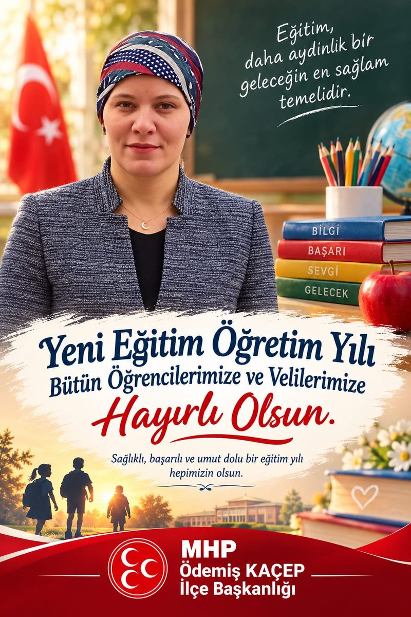NuranMhp's tweet photo. Yeni Öğretim Yılı Hayırlı Olsun https://t.co/Yl7x2V8wyK