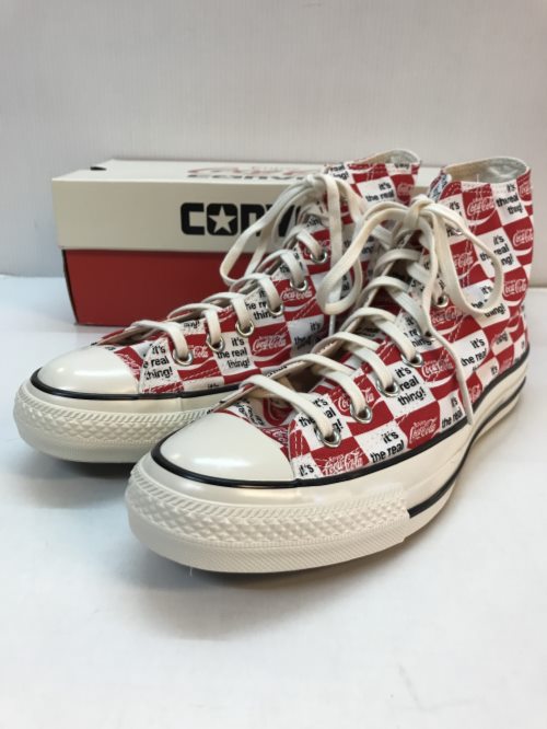 KanteiC's tweet photo. CONVERSE コンバース ALL STAR US Coca-Cola CK HI　サイズ26.5cm　レッド×ホワイト　1SE026
￥6980

こち��の商品は店頭、楽天市場にてお買い求めいただけますhttps://t.co/upPxZlf117 https://t.co/ARvn66LzDy