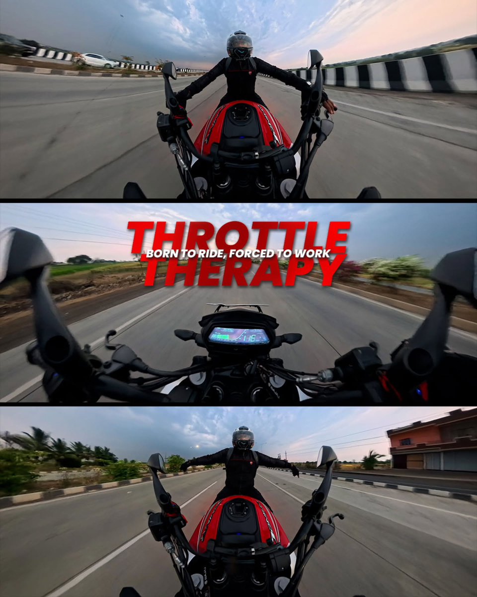 MartiHanbune's tweet photo. Feeling that throttle therapy today. https://t.co/b9D5zxKEy0