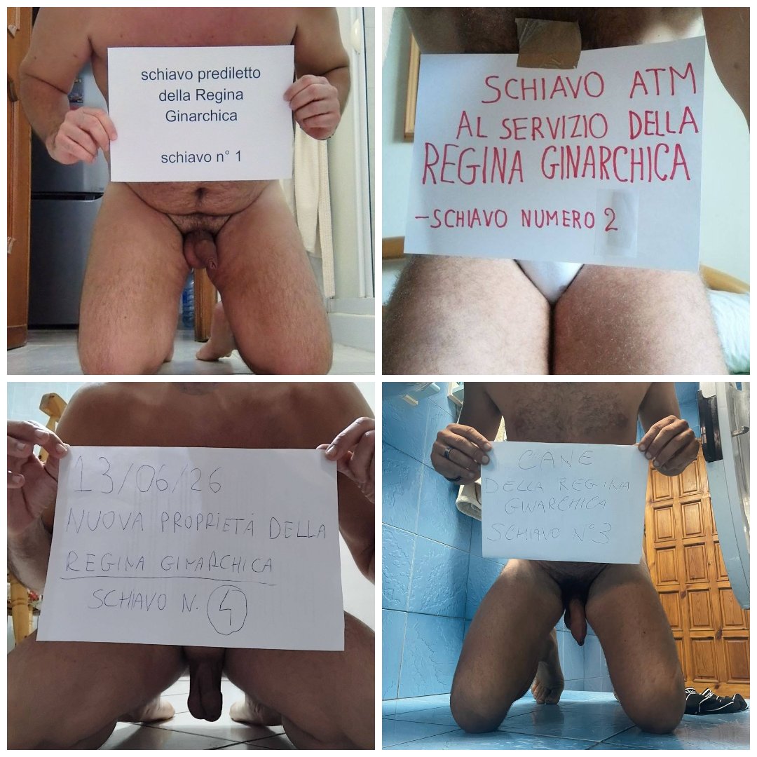 GynarchyQueenIt's tweet photo. [IT] Nomi azzerati, sola disciplina. Essere mia proprietà numerata è il loro unico valore. 👑 
[EN] Names erased, pure discipline. Being my numbered property is their only true value. 👑
#femdom #humiliation #devotion https://t.co/fbeKyuzKnZ