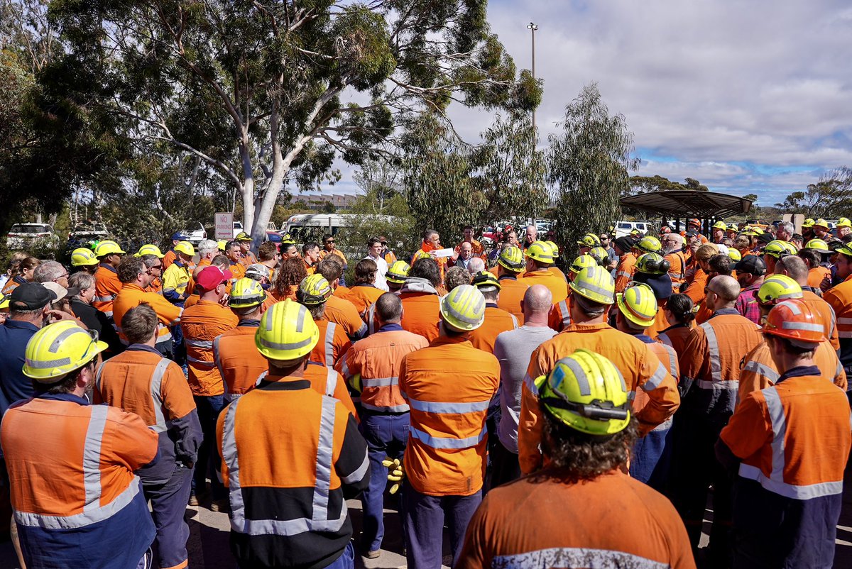 PMalinauskasMP's tweet photo. I’m in Whyalla tonight talking to workers following an important announcement about the future of the Whyalla Steelworks.

The administrator, KordaMentha, has announced that efforts to restart the Whyalla Steelworks blast furnace over recent months have been unsuccessful.

It has always been a question of when, not if this particular blast furnace would close.

The equipment is more than 60 years old and has not had the investment it deserves through recent decades.

In fact, it is only due to the Herculean efforts of the workers in Whyalla that it has survived this long.

Today’s announcement does not mean the end of the line for Whyalla.

Mining, port and other operations will continue, and the sale process for the steelworks is continuing.

Whyalla’s future has never rested on this blast furnace. The Steelworks needs the right new owner, willing and able to deliver new capital investment to set up Australian steelmaking for the long term.

And that’s exactly what we and the Federal Government are committed to delivering through our $1.9 billion sovereign steelmaking package.

There are currently about 1700 people employed at the Steelworks and after the blast furnace closure, there will be about 1200.

For workers affected by the closure, we stand ready to help.

The State and Federal Governments are also delivering a $10 million package to provide practical assistance with new employment opportunities, training and reskilling, career advice, financial information and wellbeing support.

A Transition Centre is now open at the Whyalla TAFE campus to deliver these supports.

Our economy is growing quickly with high demand for skilled labour. Already companies like BHP, Hallett and Peak Iron have expressed their interest in recruiting.

Our intervention will also ensure affected workers receive their entitlements in full.

We always knew the transition from an ageing blast furnace to the next generation of steelmaking would involve difficult decisions.

But our objective has not changed - for Australia to make steel in Whyalla. 

I look forward to announcing the new owner and their plans later this year.