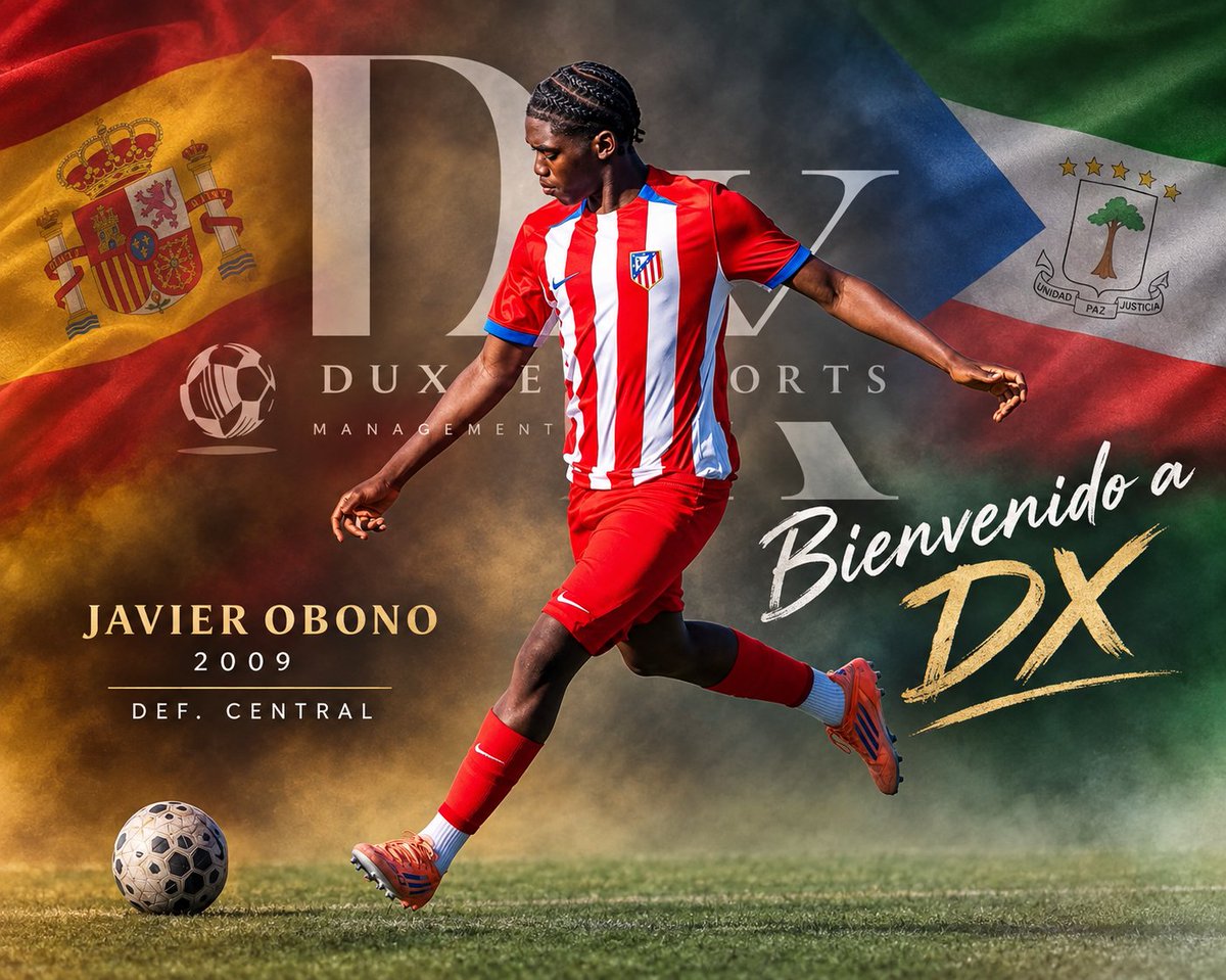 duxaesports's tweet photo. JESUS OBONO se una a la familia DUXAE SPORTS.

El joven y polivalente jugador, (2009), natural de Guinea Ecuatorial , y procedente de la Academia del Atlético Madrid , firma por Duxae Sports , convirtiéndose en nuevo miembro DX.

Muchas gracias por tu confianza Jesús !! https://t.co/cIcQDtBcyI