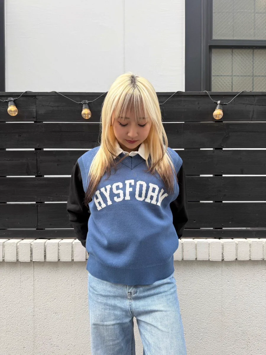 ミュージシャン HYSFORM ARC KNIT VEST VERTICAL_GARAGE on X: 