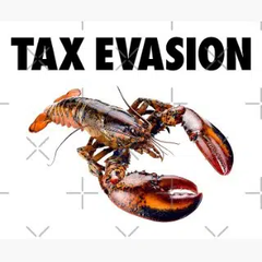 topquantinu's tweet photo. Every coin left and right is 10% tax

tax evasion lobster goes with the bare minimum. https://t.co/yA3h17xn4z