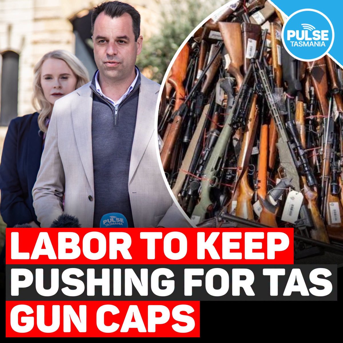 OneNationTas's tweet photo. If Labor is going to keep ignoring regional Tasmanians and pushing anti-firearm agendas after being voted down, they should stop wasting taxpayer money and hand in their red shirts for green ones.

@LeeHansonON 

#taspol #gunlaws https://t.co/cCyT6yMFQt